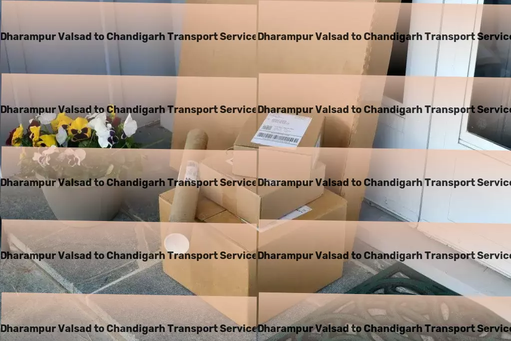 Dharampur Valsad to Chandigarh Packers And Movers Long-distance cargo services