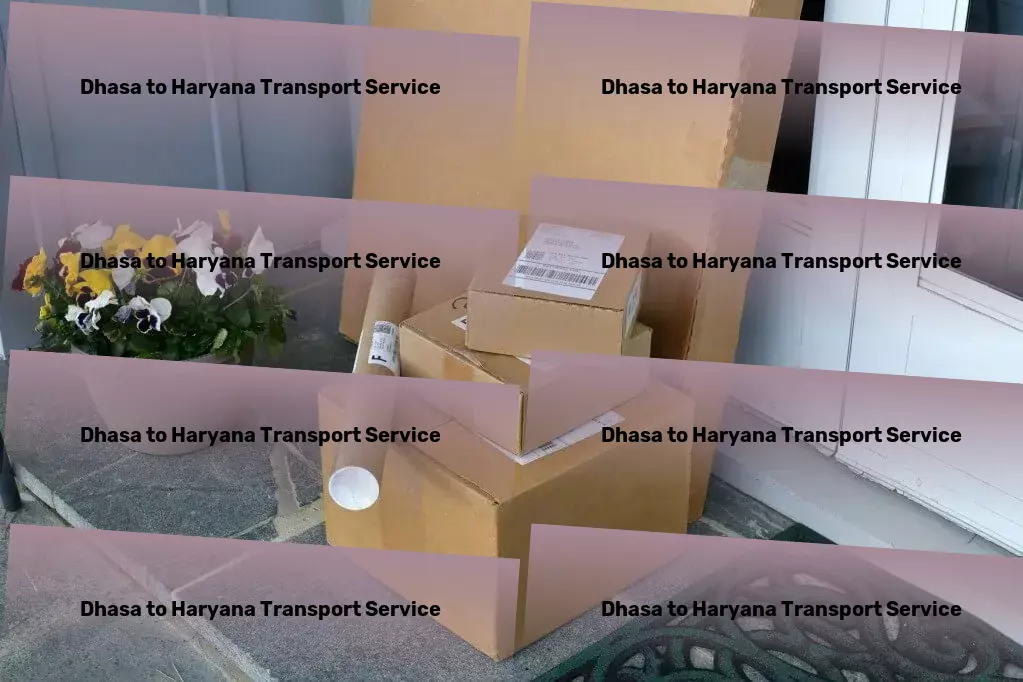 Dhasa to Haryana Luggage Courier Not just transporting, but optimizing your logistics in India! - Specialized package logistics